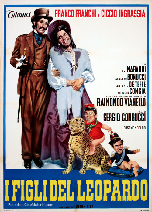 I figli del leopardo - Italian Movie Poster