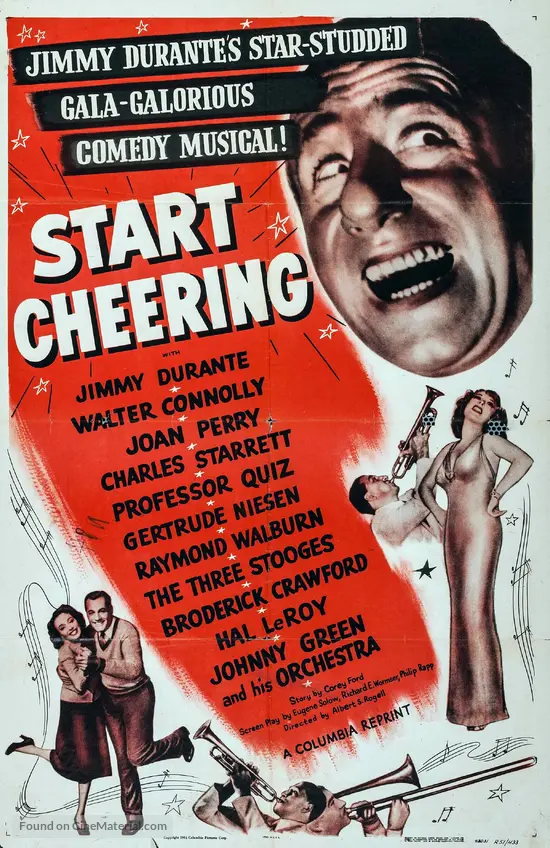 Start Cheering - Movie Poster Start Cheering - Movie Poster