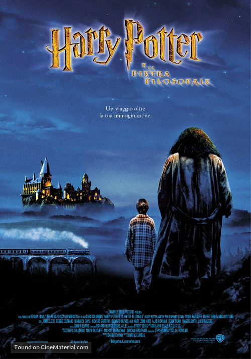 Harry Potter and the Philosopher&#039;s Stone - Italian Theatrical movie poster