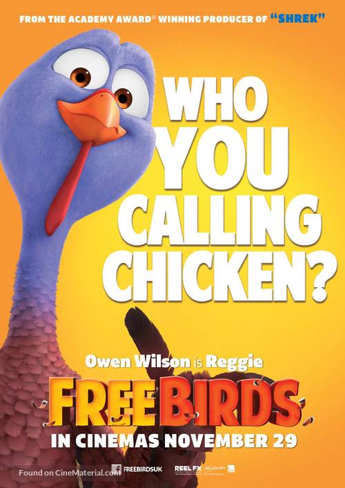 Free Birds - British Movie Poster