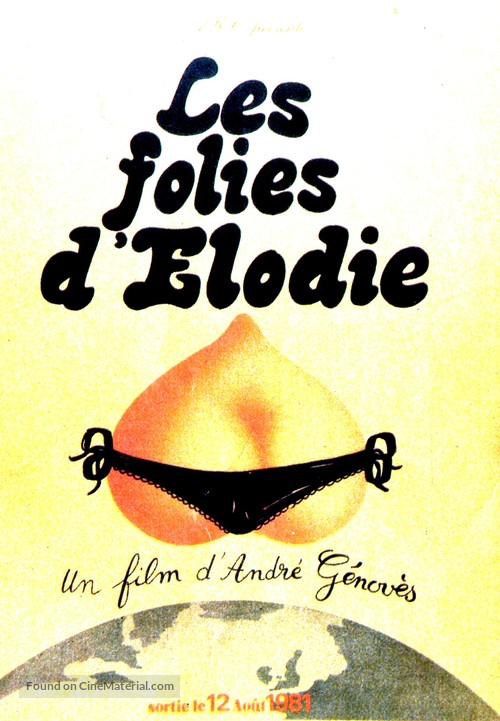 Les folies d&#039;&Eacute;lodie - French Movie Poster