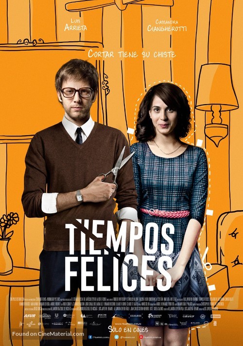 Tiempos felices - Mexican Movie Poster