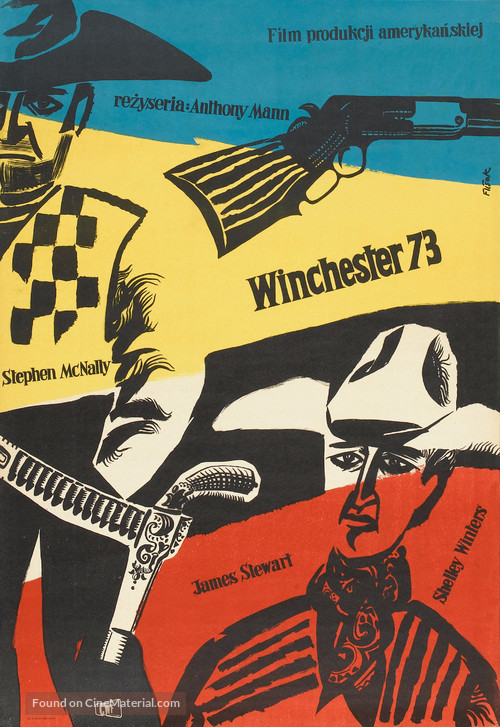 Winchester &#039;73 - Polish Theatrical movie poster