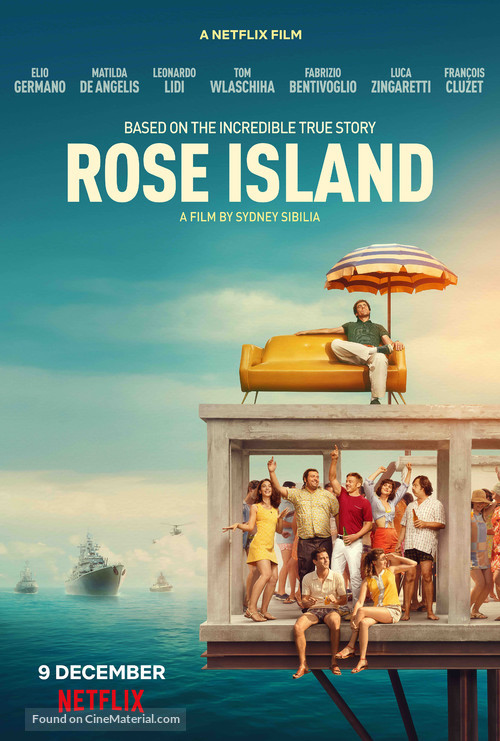 L&#039;incredibile storia dell&#039;isola delle rose - British Movie Poster