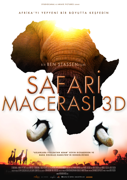 African Safari - Turkish Movie Poster