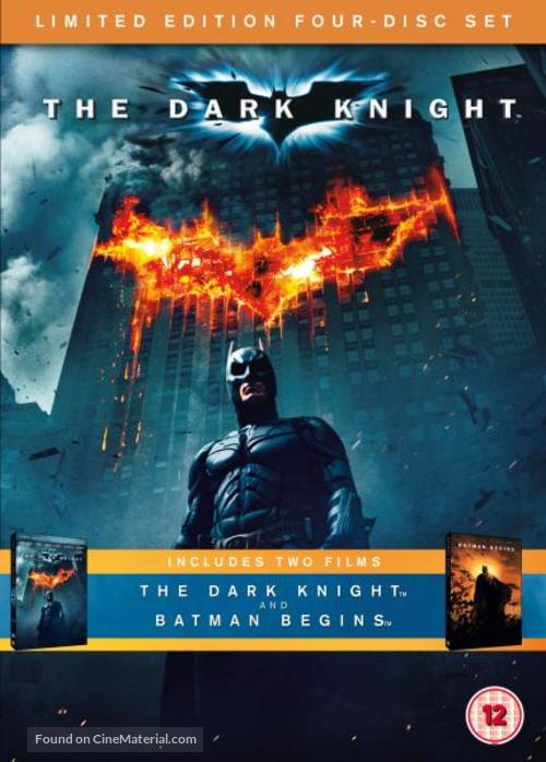 The Dark Knight - British DVD movie cover