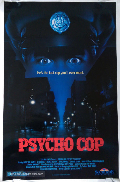 Psycho Cop - Movie Poster