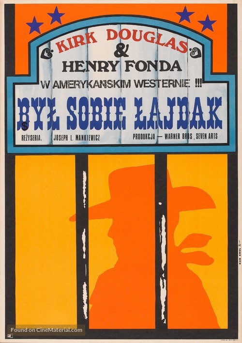 There Was a Crooked Man... - Polish Movie Poster