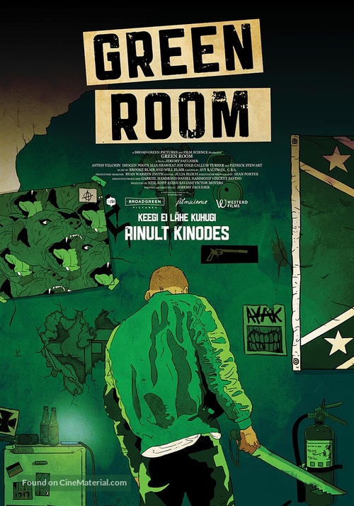 Green Room - Estonian Movie Poster