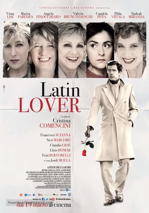 Latin Lover - Italian Movie Poster