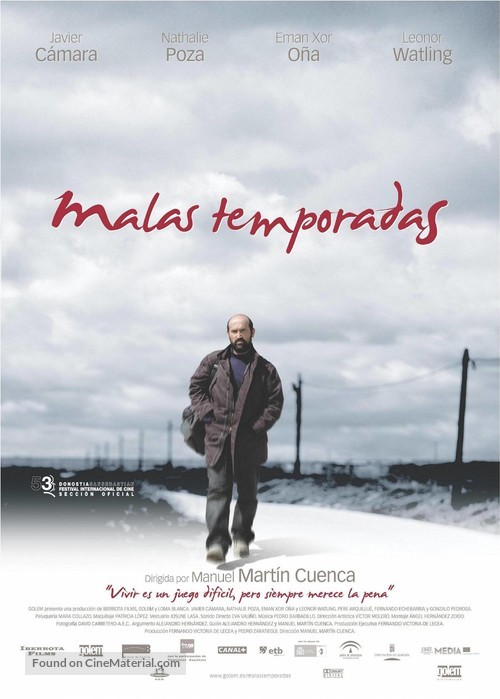 Malas temporadas - Spanish Movie Poster