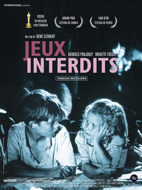 Jeux interdits - French Re-release movie poster