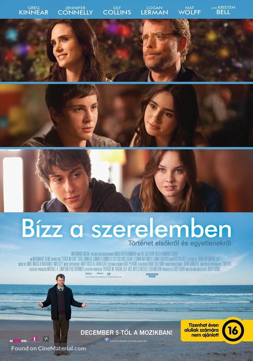 Stuck in Love - Hungarian Movie Poster