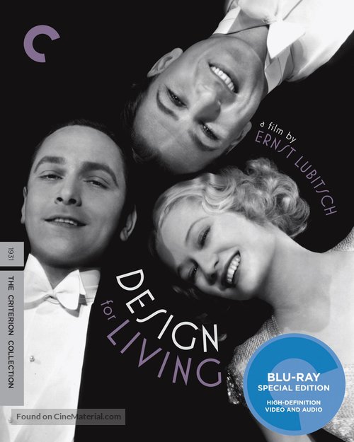 Design for Living - Blu-Ray movie cover