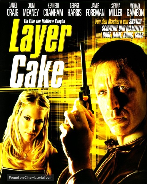 Layer Cake - German Blu-Ray movie cover