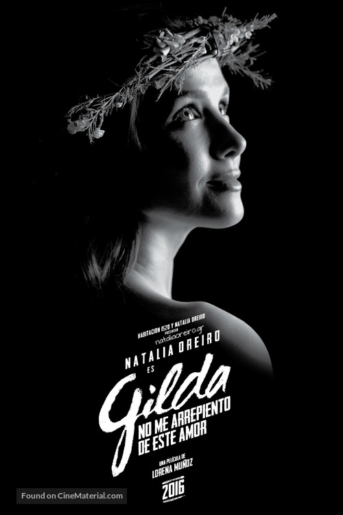 Gilda, no me arrepiento de este amor - Argentinian Movie Poster