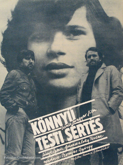 K&ouml;nny&uuml; testi s&eacute;rt&eacute;s - Hungarian Movie Poster