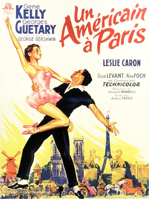 An American in Paris - French Movie Poster