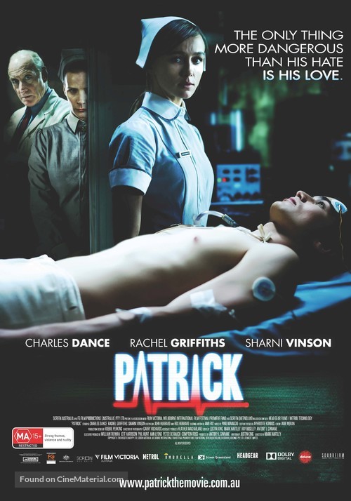 Patrick - Australian Movie Poster