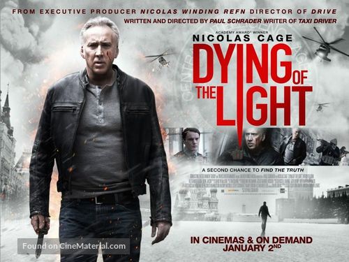 The Dying of the Light - British Movie Poster