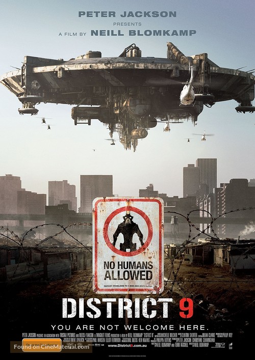 District 9 - Australian Movie Poster