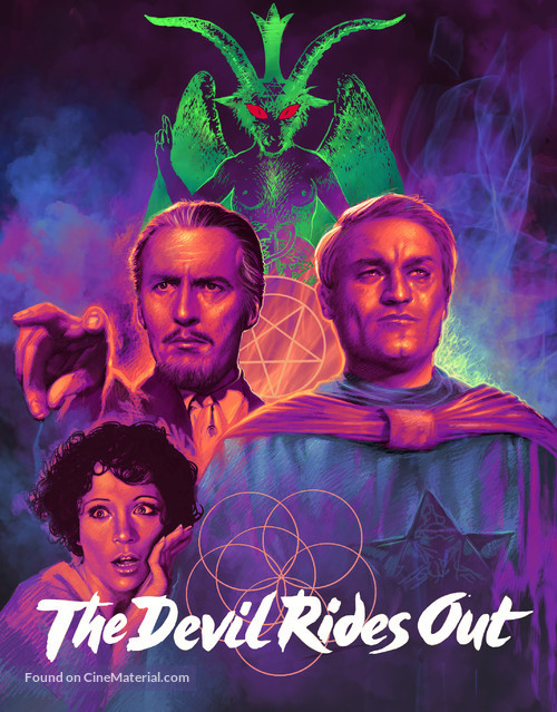 The Devil Rides Out - British poster