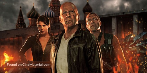 A Good Day to Die Hard - Russian Key art