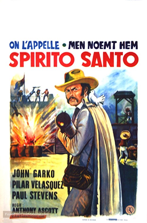 Uomo avvisato mezzo ammazzato... Parola di Spirito Santo - Belgian Movie Poster