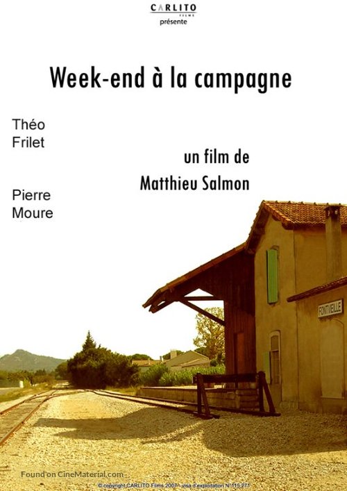 Weekend &agrave; la campagne - French Movie Poster