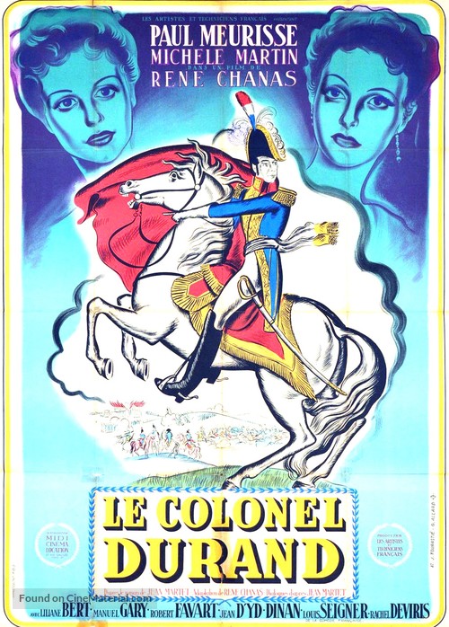 Le colonel Durand - French Movie Poster