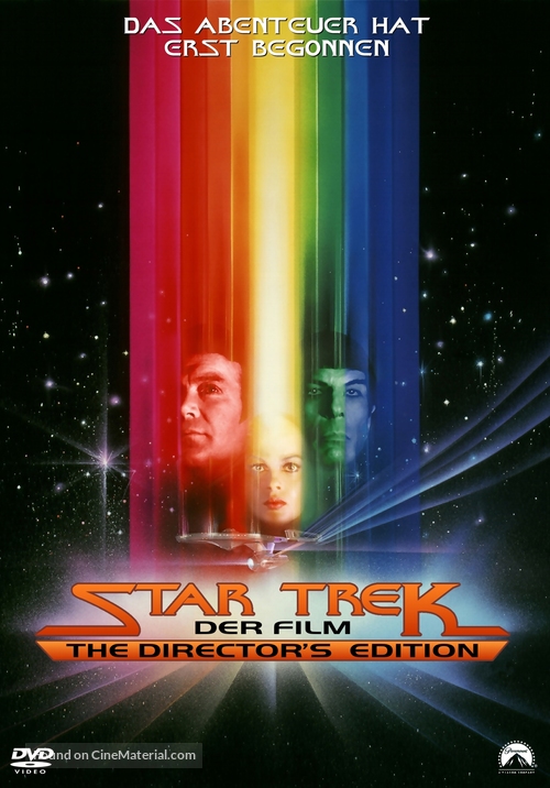 Star Trek: The Motion Picture - German DVD movie cover