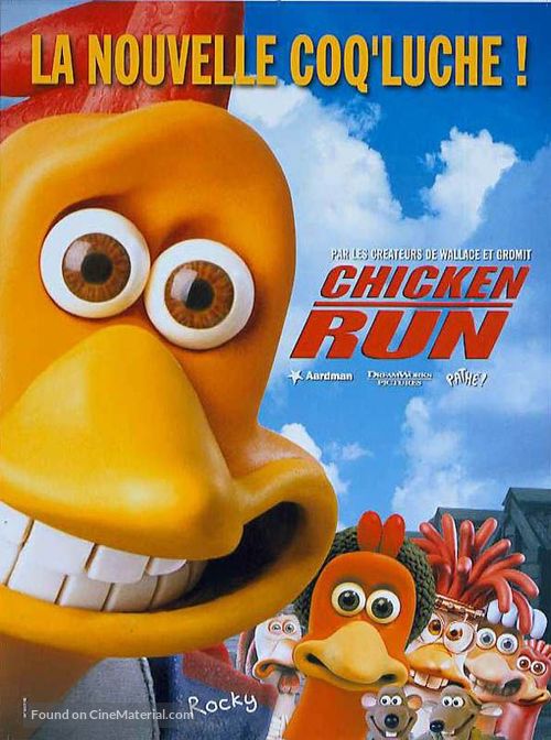 Chicken Run - French Movie Poster
