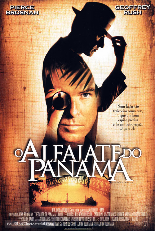 The Tailor of Panama - Brazilian Movie Poster