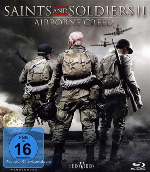 Saints and Soldiers: Airborne Creed - German Blu-Ray movie cover