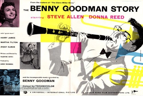 The Benny Goodman Story - British Movie Poster