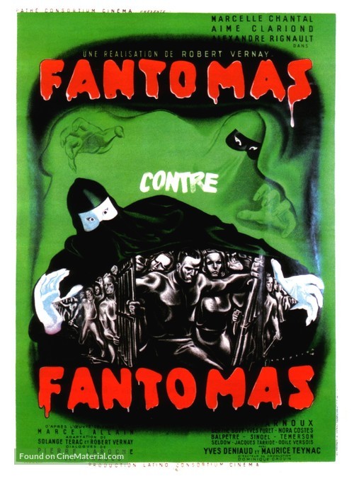 Fant&ocirc;mas contre Fant&ocirc;mas - French Movie Poster