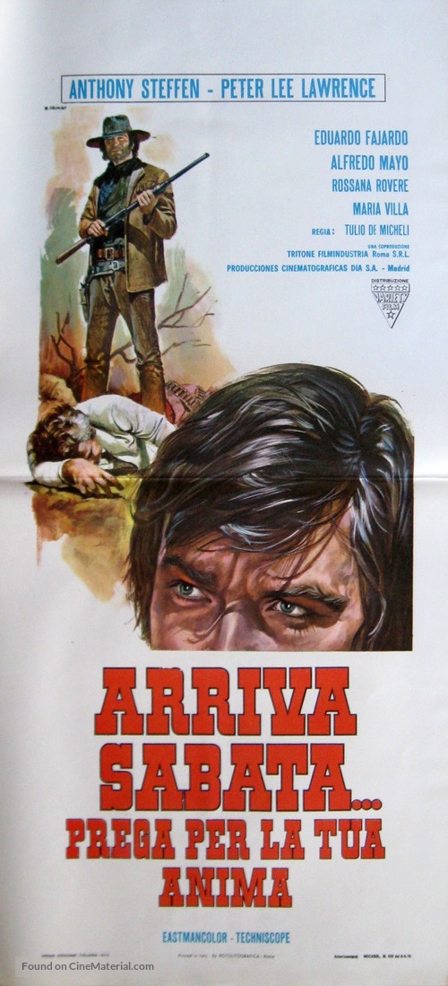 Arriva Sabata! - Italian Movie Poster
