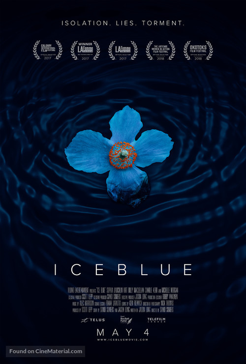 Ice Blue - Canadian Movie Poster