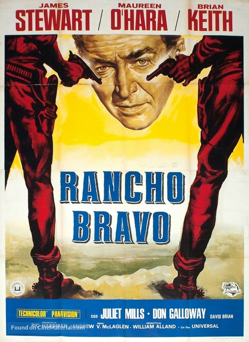The Rare Breed - Italian Movie Poster