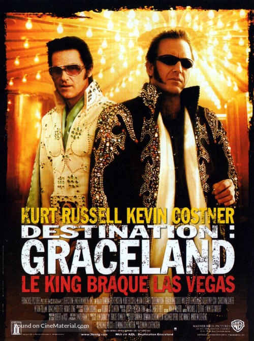 3000 Miles To Graceland - French Movie Poster