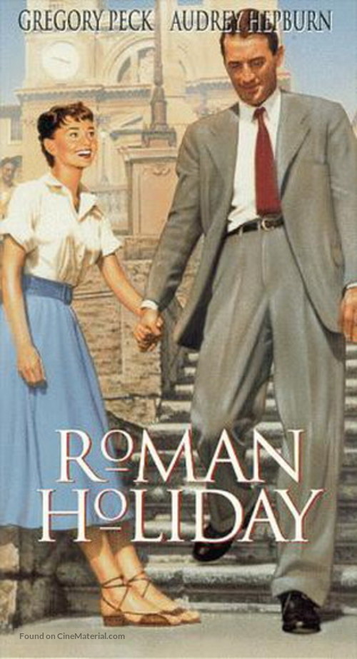 Roman Holiday - VHS movie cover