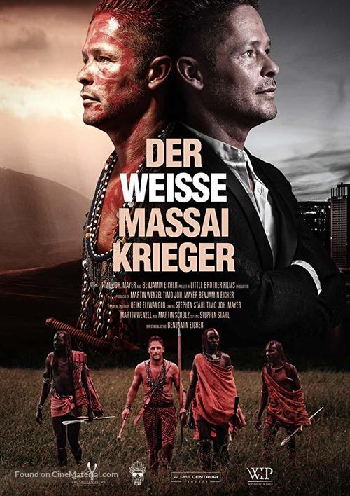 The White Massai Warrior - German Movie Poster