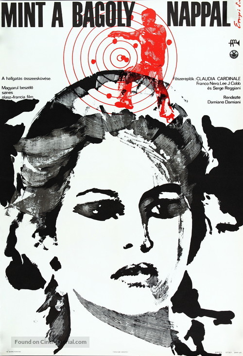 Il giorno della civetta - Hungarian Movie Poster