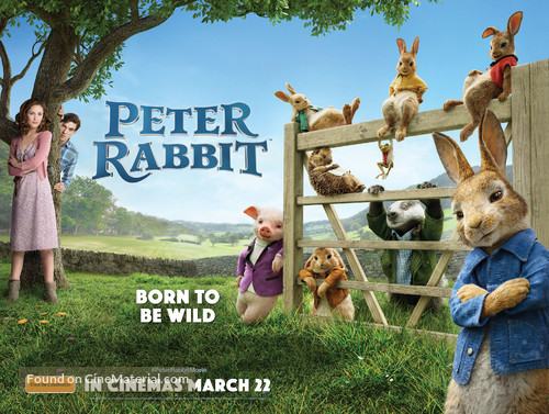 Peter Rabbit - Australian Movie Poster