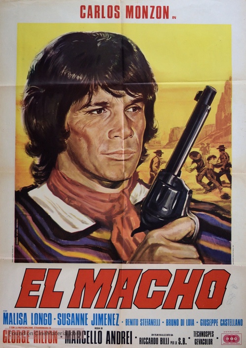 El macho - Italian Movie Poster