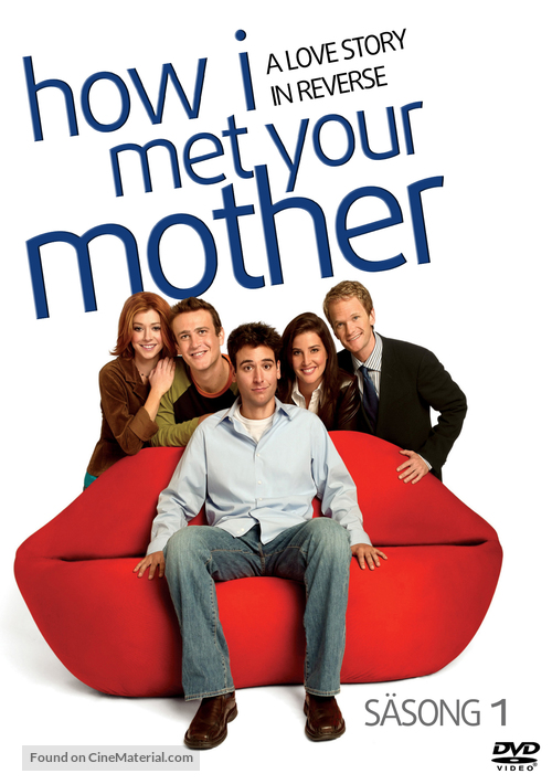 &quot;How I Met Your Mother&quot; - Swedish DVD movie cover