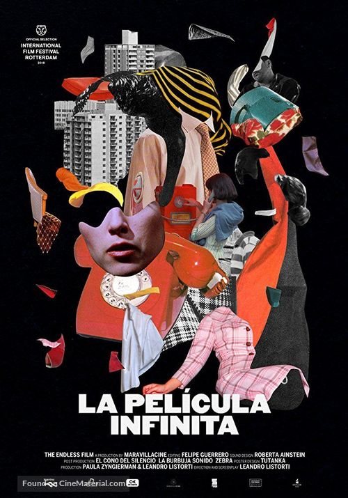 La pel&iacute;cula infinita - Argentinian Movie Poster