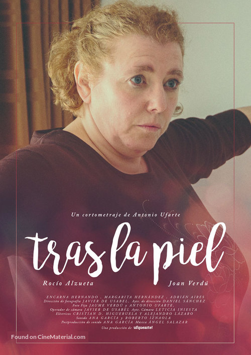 Tras la piel - Spanish Movie Poster