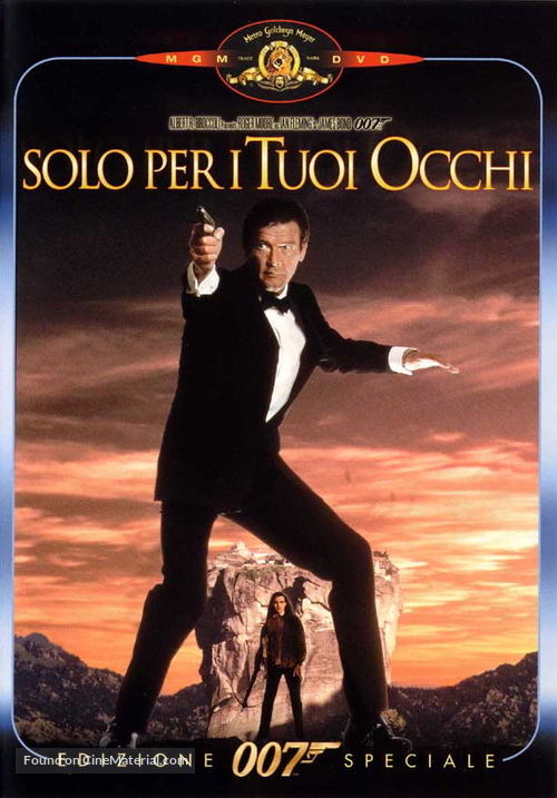 For Your Eyes Only - Italian DVD movie cover