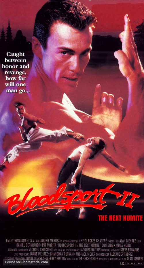 Bloodsport 2 - Canadian Movie Cover